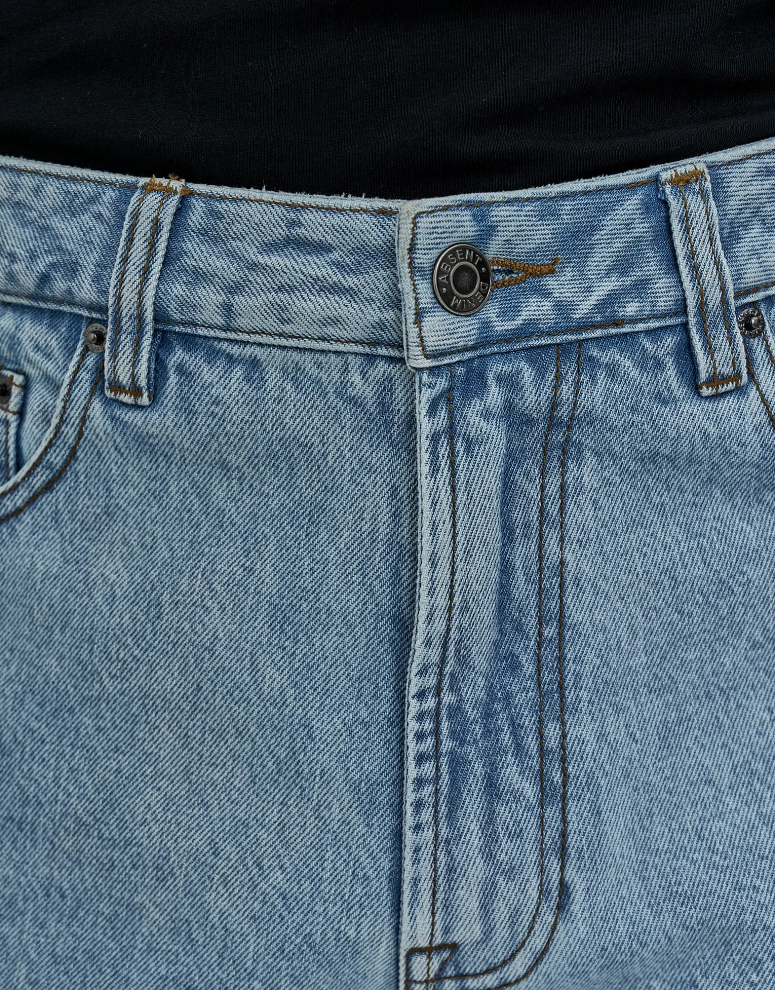 Easy Fit Loose Jeans in Washed Grey