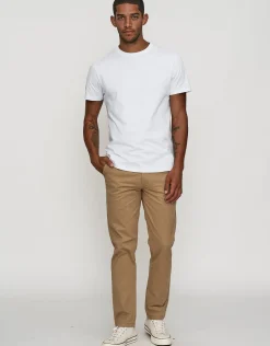 Echo Tapered Fit Chinos in Khaki