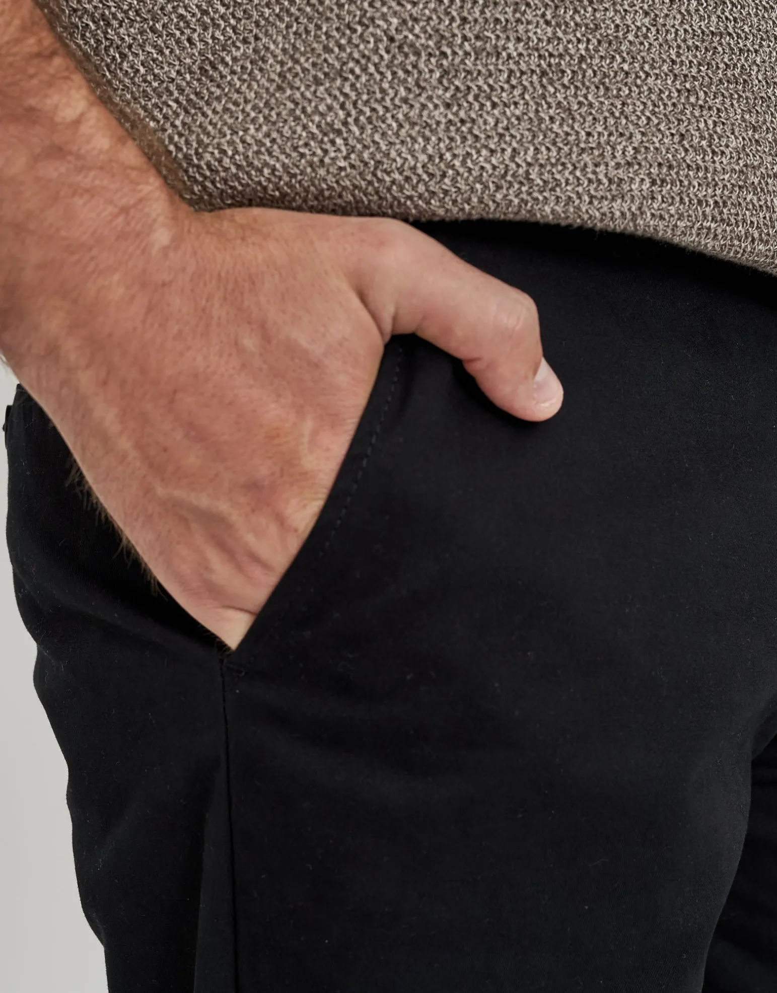 Echo Tapered Fit Chinos in Navy