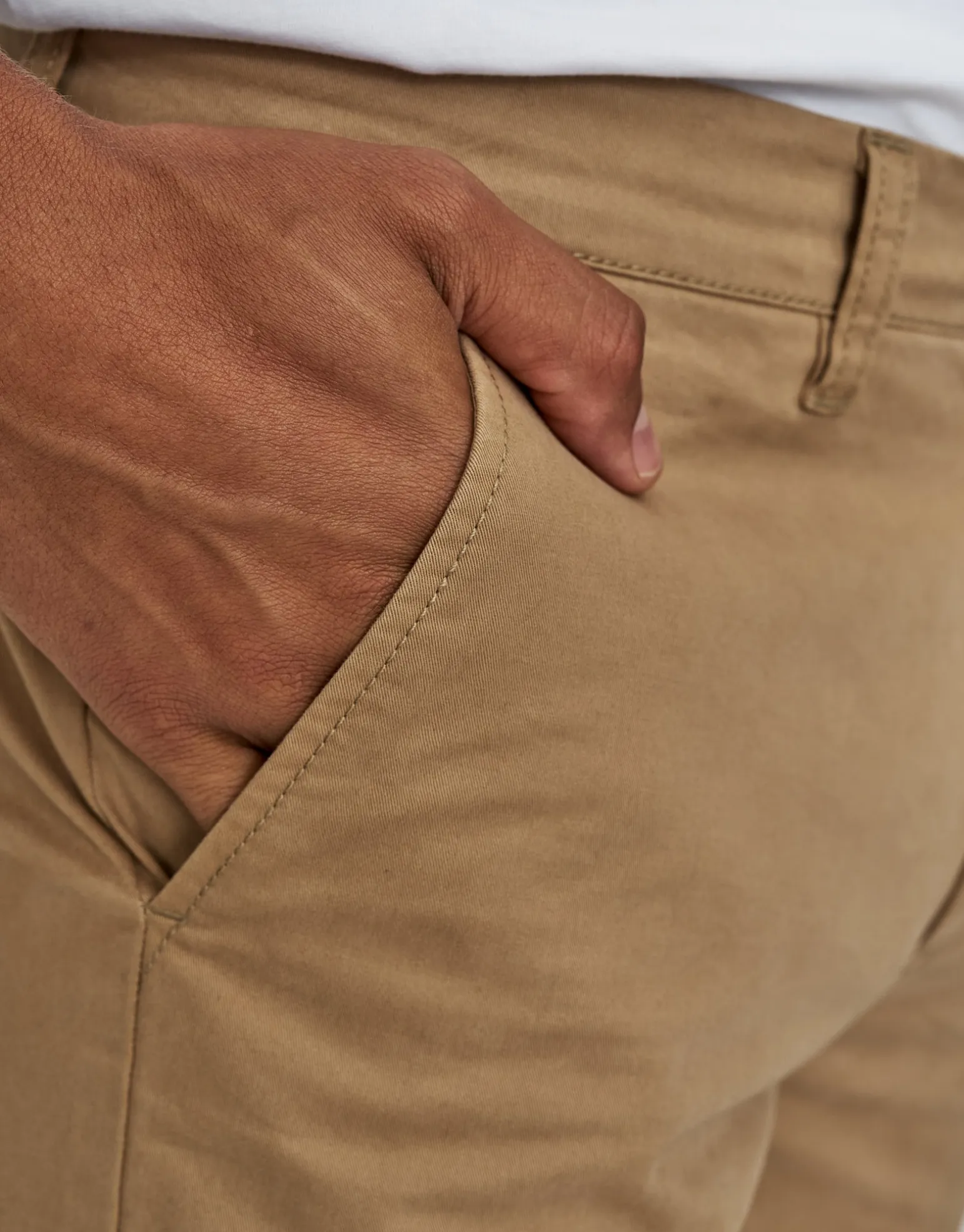Echo Tapered Fit Chinos in Navy