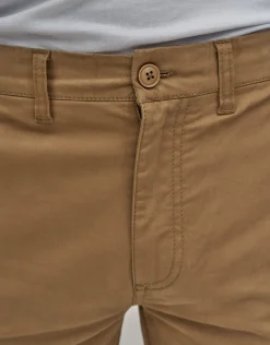 Echo Tapered Fit Chinos in Stone