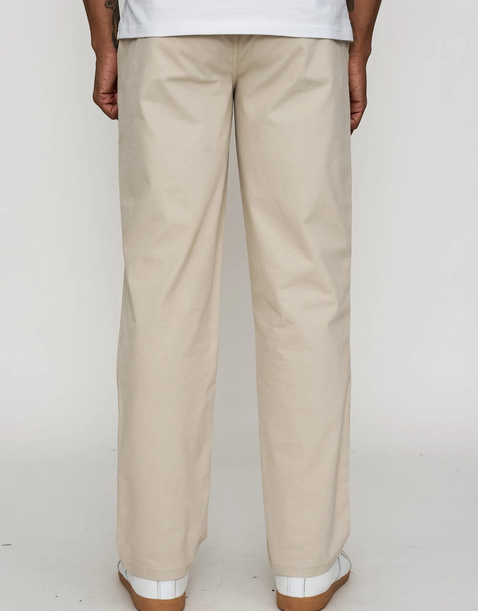 Echo Tapered Fit Chinos in Stone