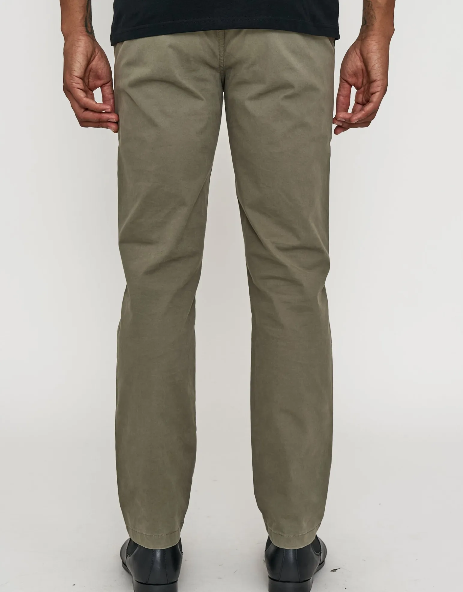 Echo Tapered Fit Chinos in Stone