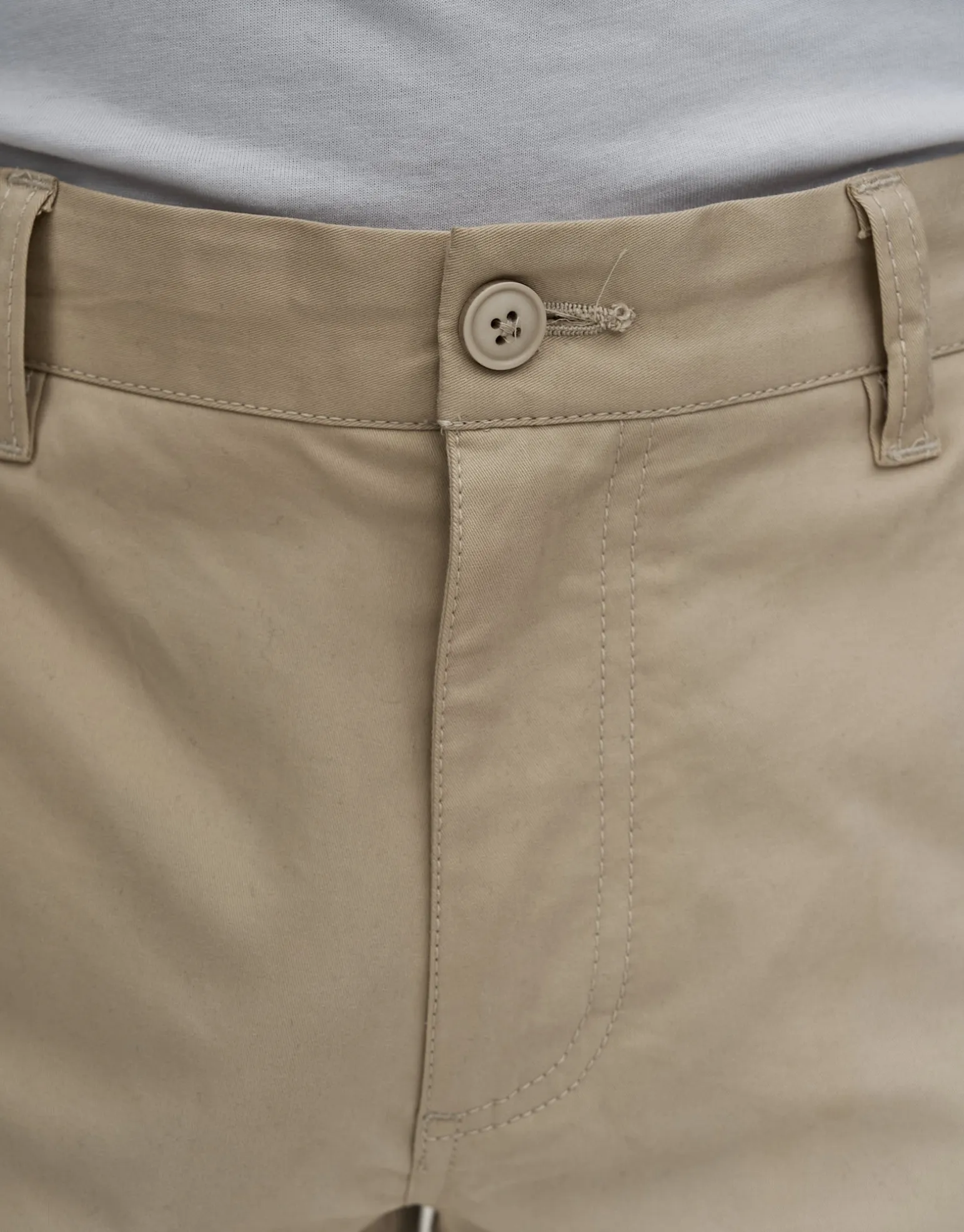 Echo Tapered Fit Chinos in Stone