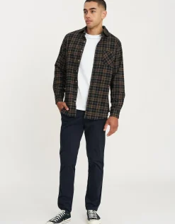 Echo Tapered Fit Chinos in Tan