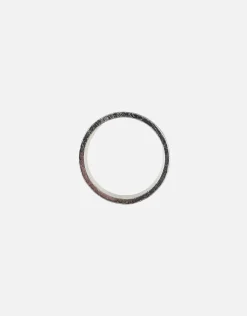 Engraved Ring in Vintage Silver