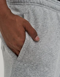 Essential Baggy Cuffed Track Pants in Black