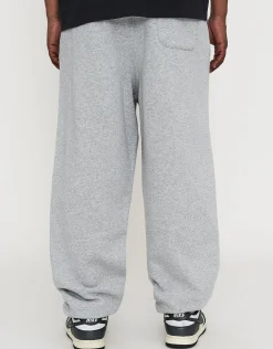 Essential Baggy Cuffed Track Pants in Black