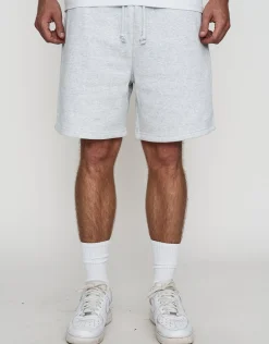 Essential Relaxed Fit Track Shorts in Black