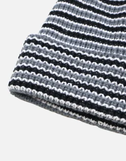 Essential Stripe Beanie in Multi
