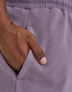 Essential Wide Track Pants in Snow Marle