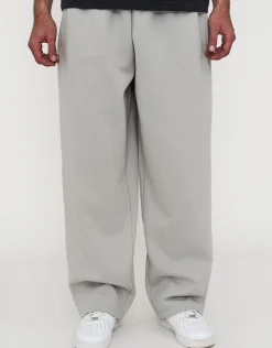 Essential Wide Track Pants in Moon