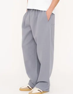Essential Wide Track Pants in Ash Purple
