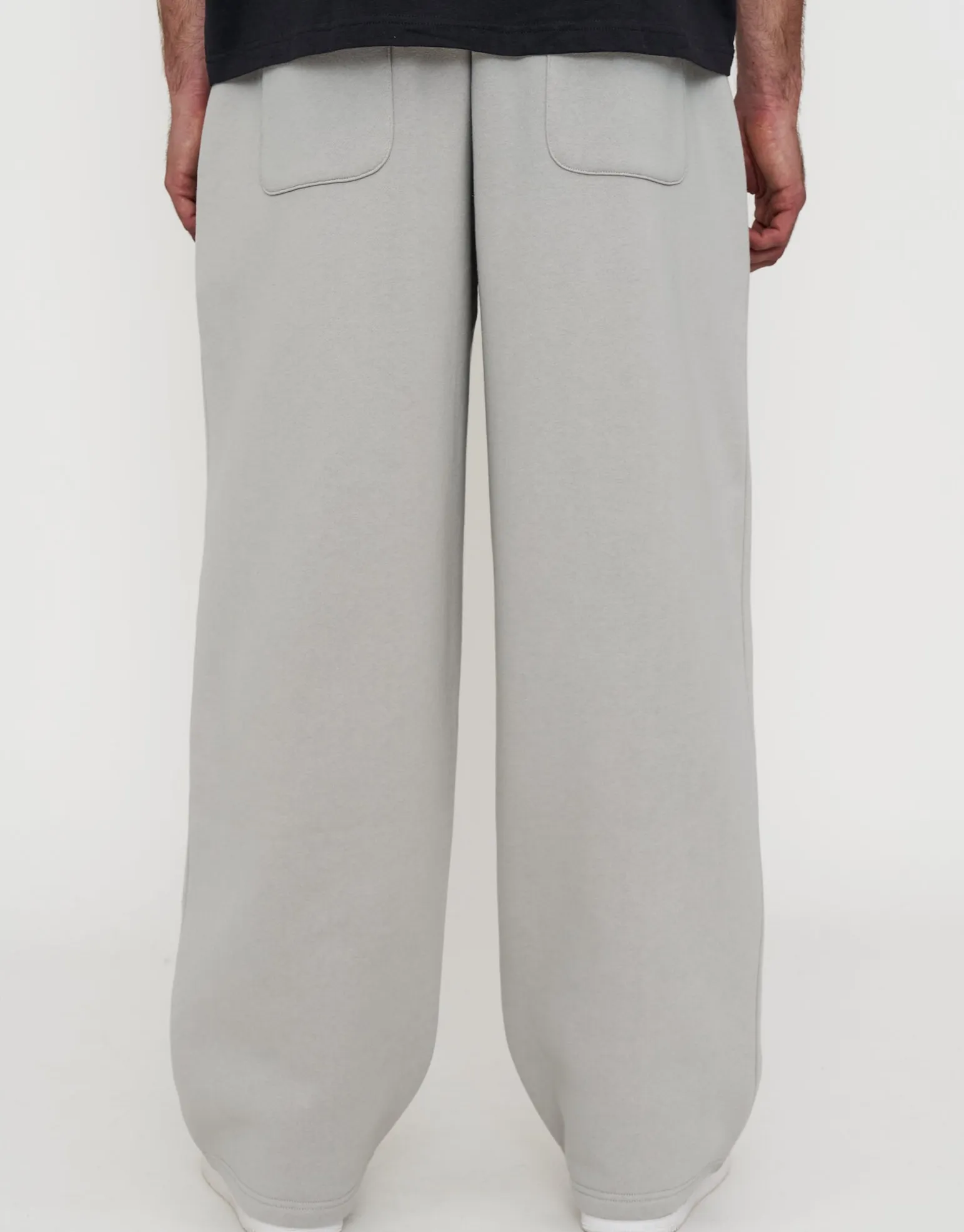 Essential Wide Track Pants in Ash Purple