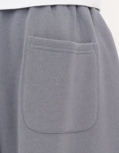 Essential Wide Track Pants in Black