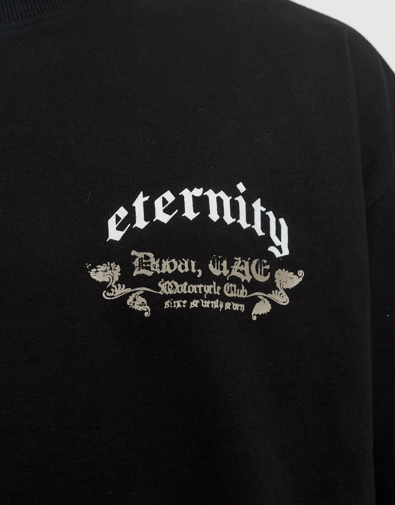 Eternity Box Fit T Shirt in Blanc