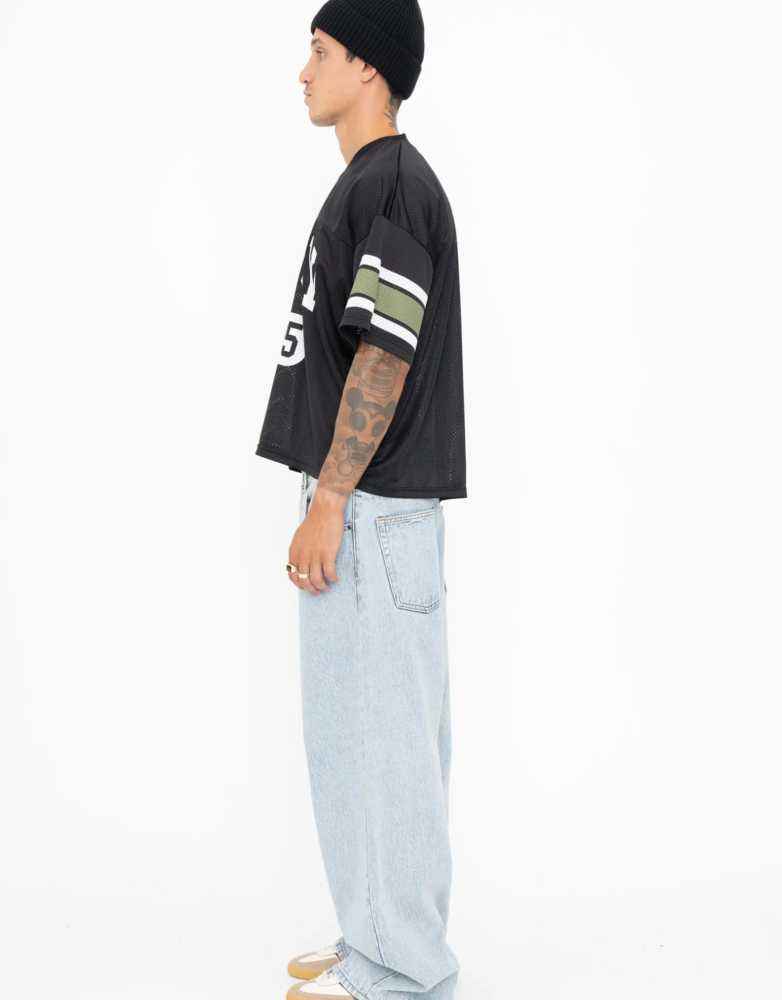Extra Baggy Fit Jeans in Blue Fade