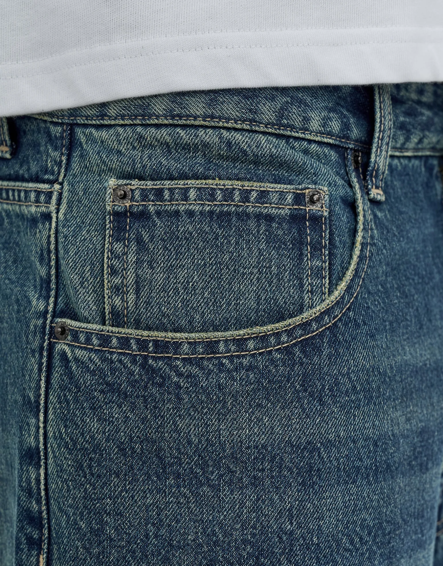 Extra Baggy Fit Jeans in Blue Fade