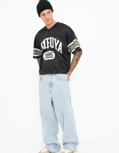 Extra Baggy Fit Jeans in Diesel Washed