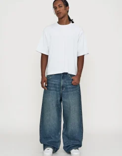 Extra Baggy Fit Jeans in Diesel Washed