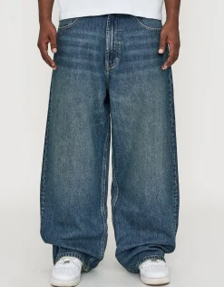 Extra Baggy Fit Jeans in Salle Blue