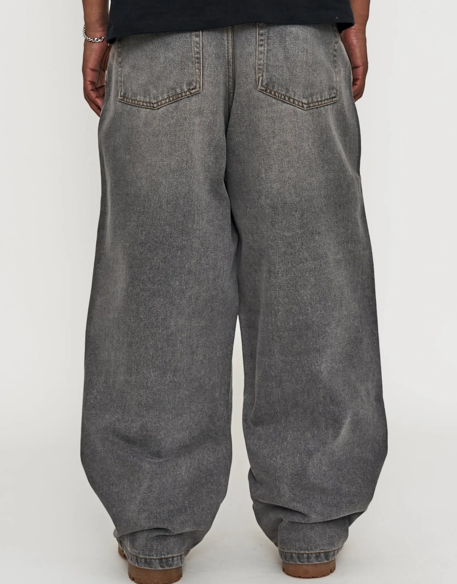 Extra Baggy Fit Jeans in Scrub Blue