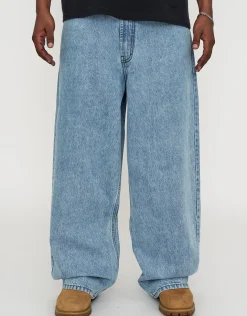 Extra Baggy Fit Jeans in Scrub Blue
