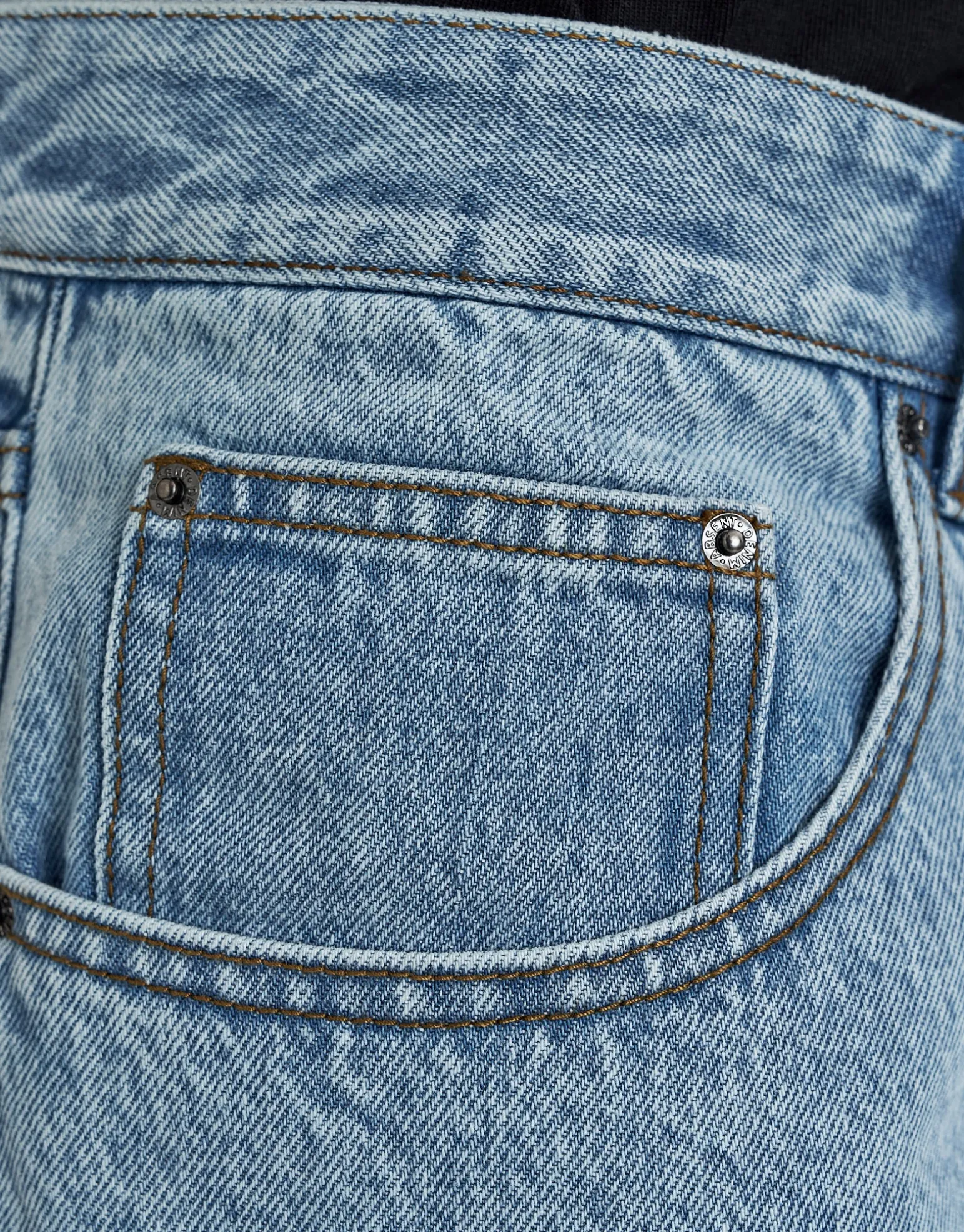 Extra Baggy Fit Jeans in Scrub Blue