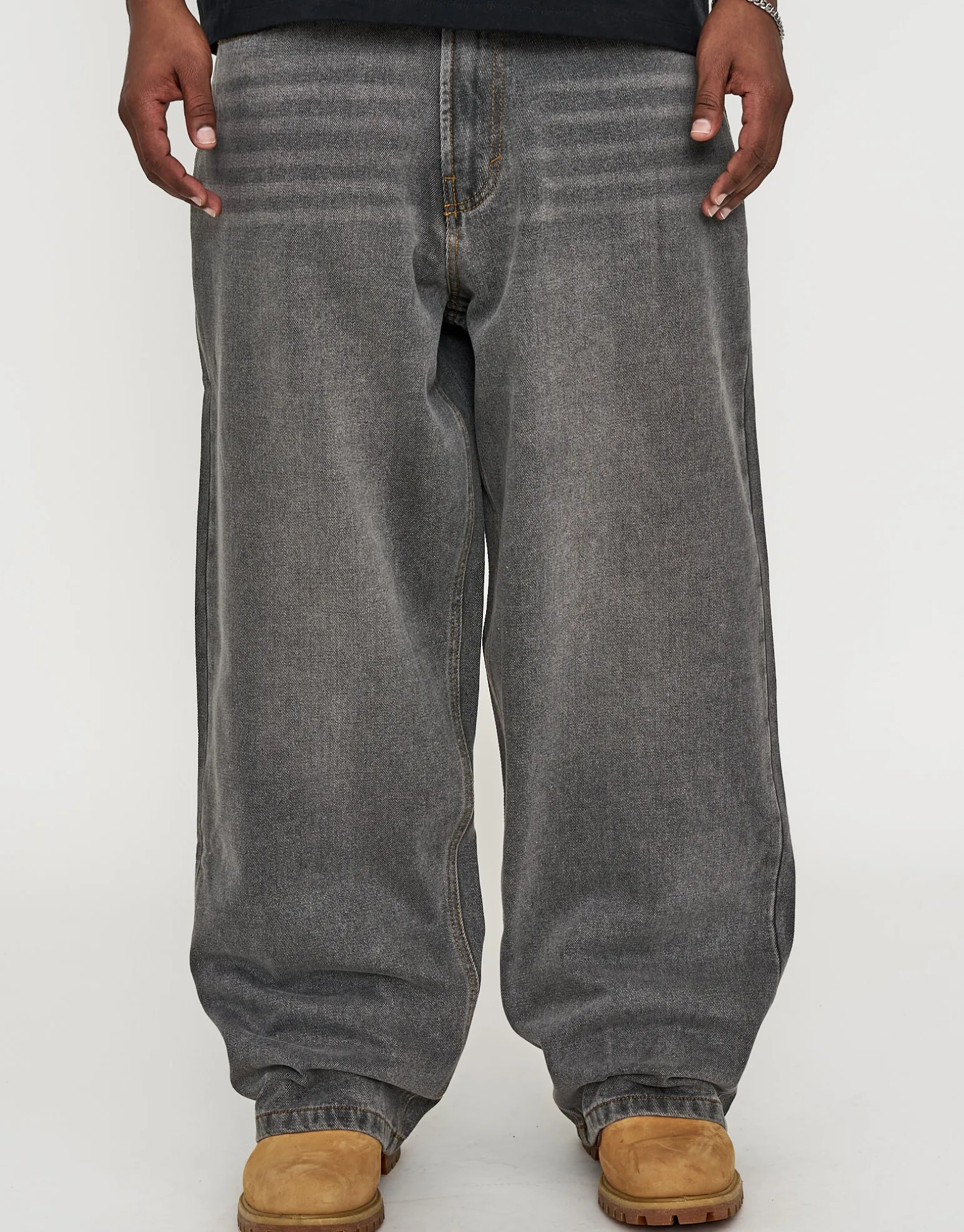 Extra Baggy Fit Jeans in Scrub Blue