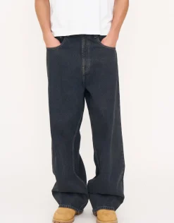 Extra Baggy Fit Jeans in Scrub Blue