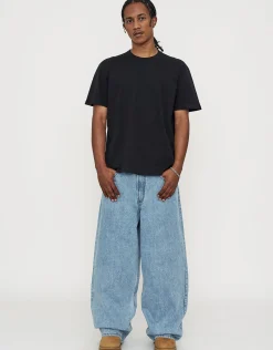 Extra Baggy Fit Jeans in Washed Black