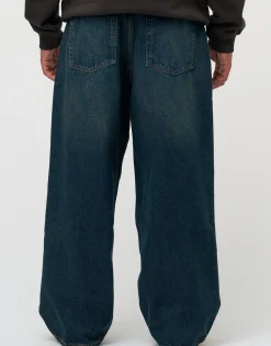 Extra Baggy Fit Jeans in Washed Black