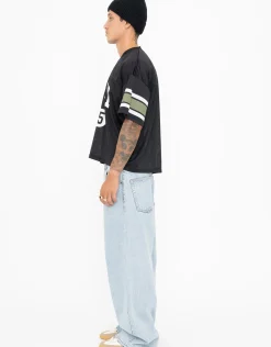 Extra Baggy Fit Jeans in Washed Black