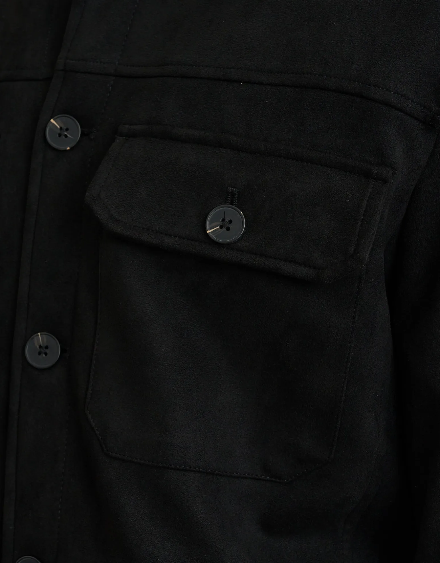 Faux Suede Smart Jacket in Tobacco