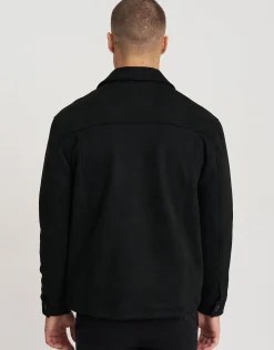 Faux Suede Smart Jacket in Tobacco