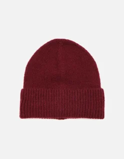 Fluffy Knit Beanie in Black