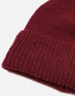 Fluffy Knit Beanie in Green
