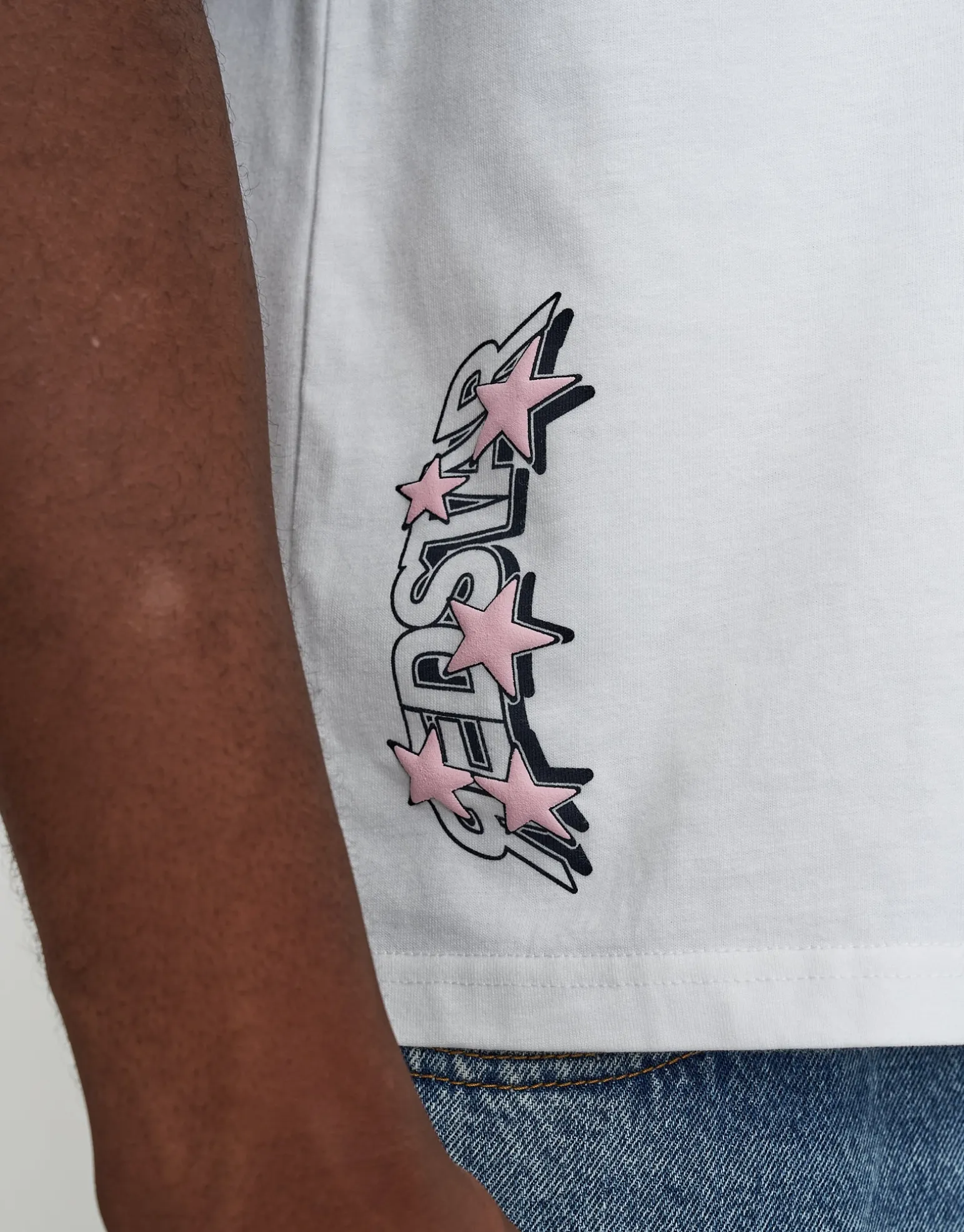 Galeria Box Fit T Shirt in Black