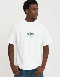 Global Industries Relaxed Fit T Shirt in Blanc