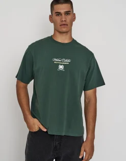 Golf Club Relaxed Fit T Shirt in Ivy