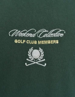 Golf Club Relaxed Fit T Shirt in Ivy
