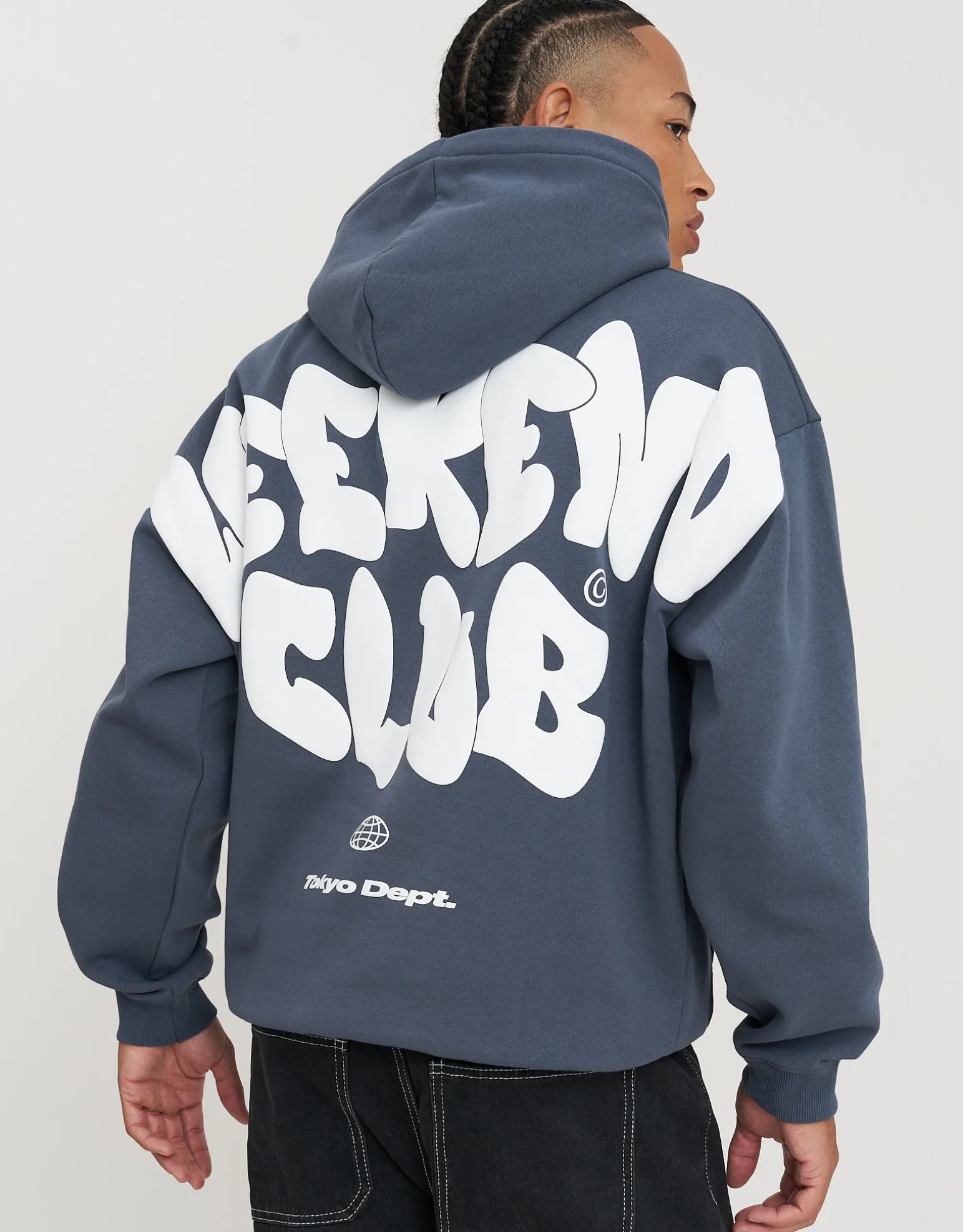 Graffiti Weekend Club Hoodie in Empire Yellow