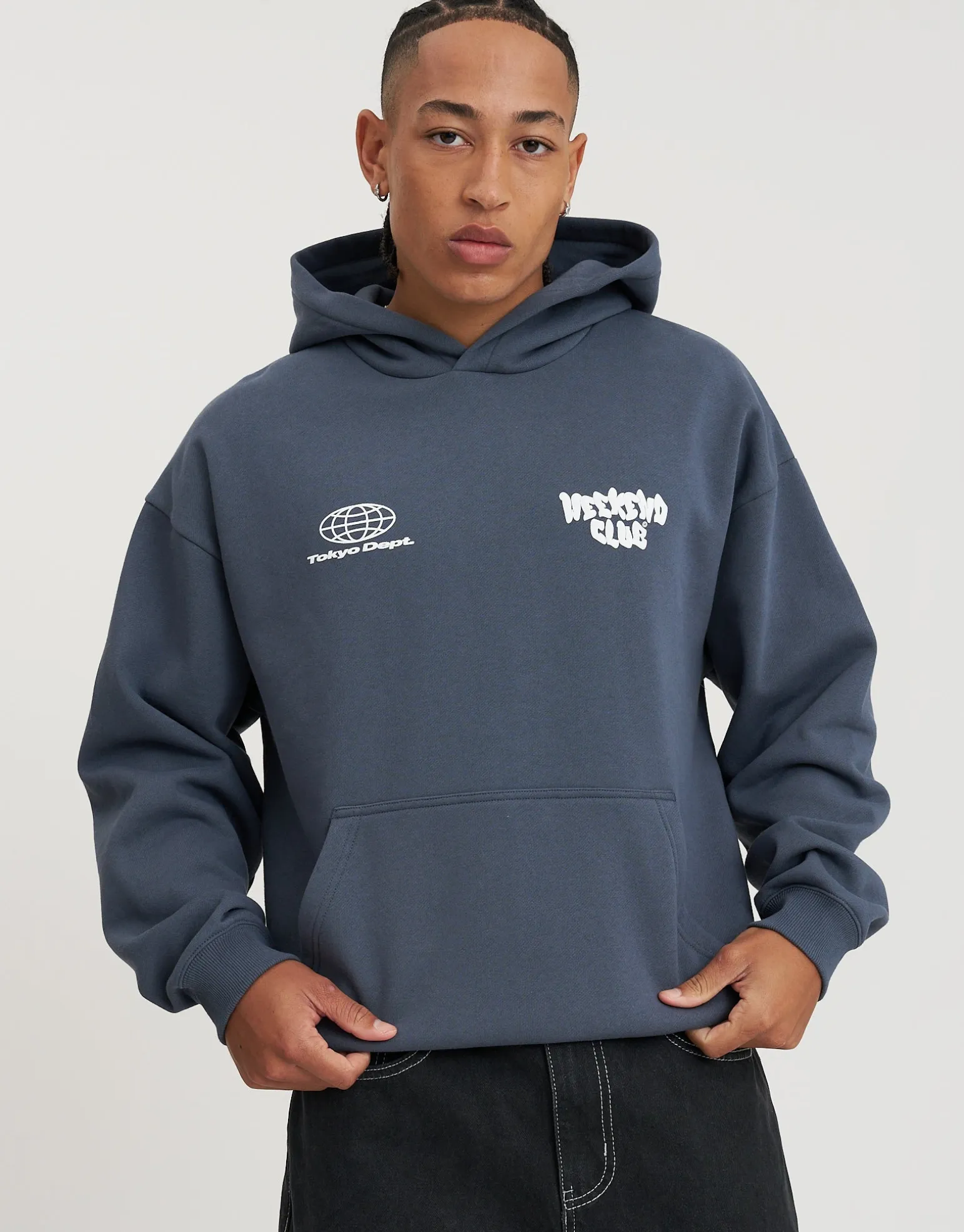 Graffiti Weekend Club Hoodie in Empire Yellow