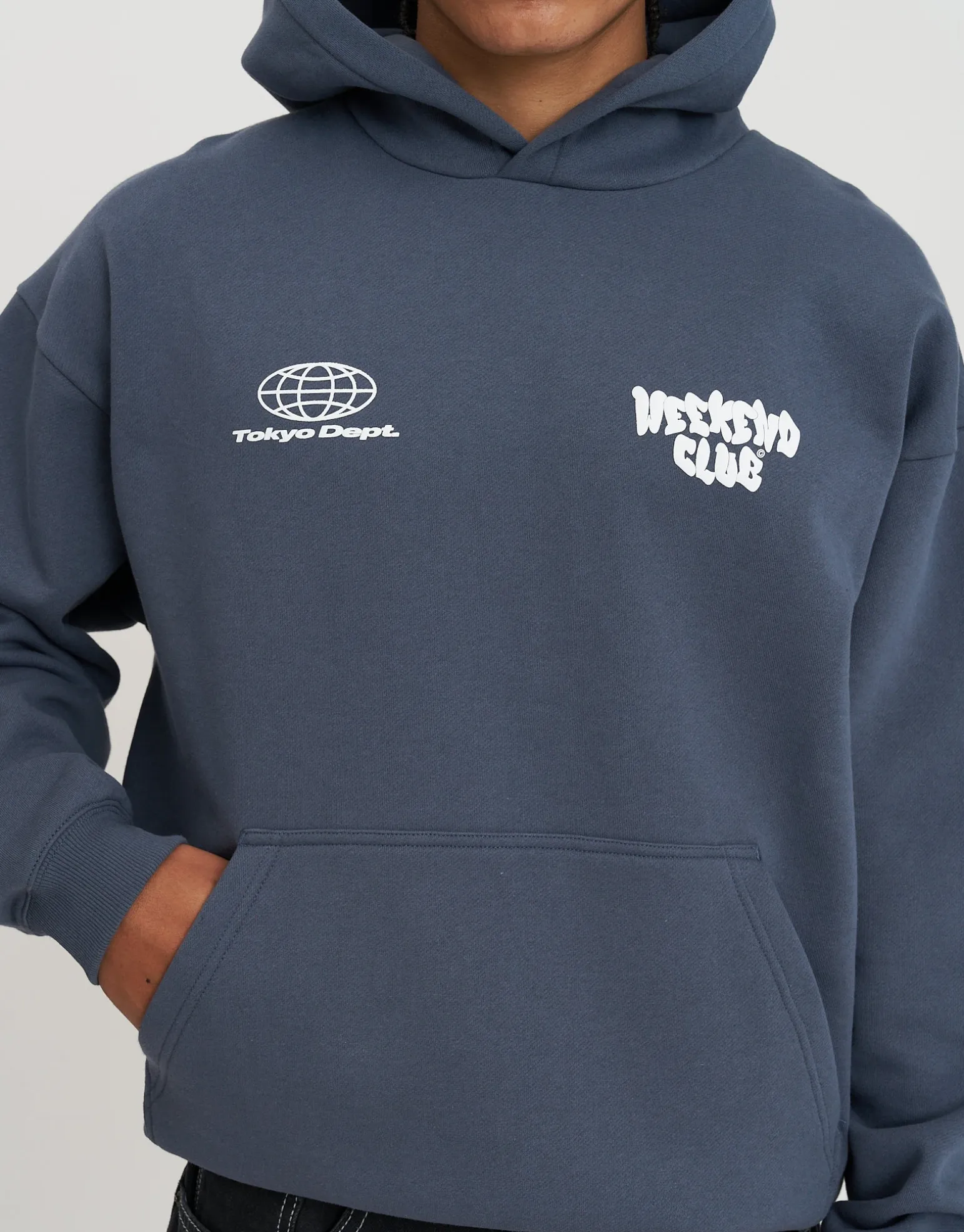 Graffiti Weekend Club Hoodie in Empire Yellow