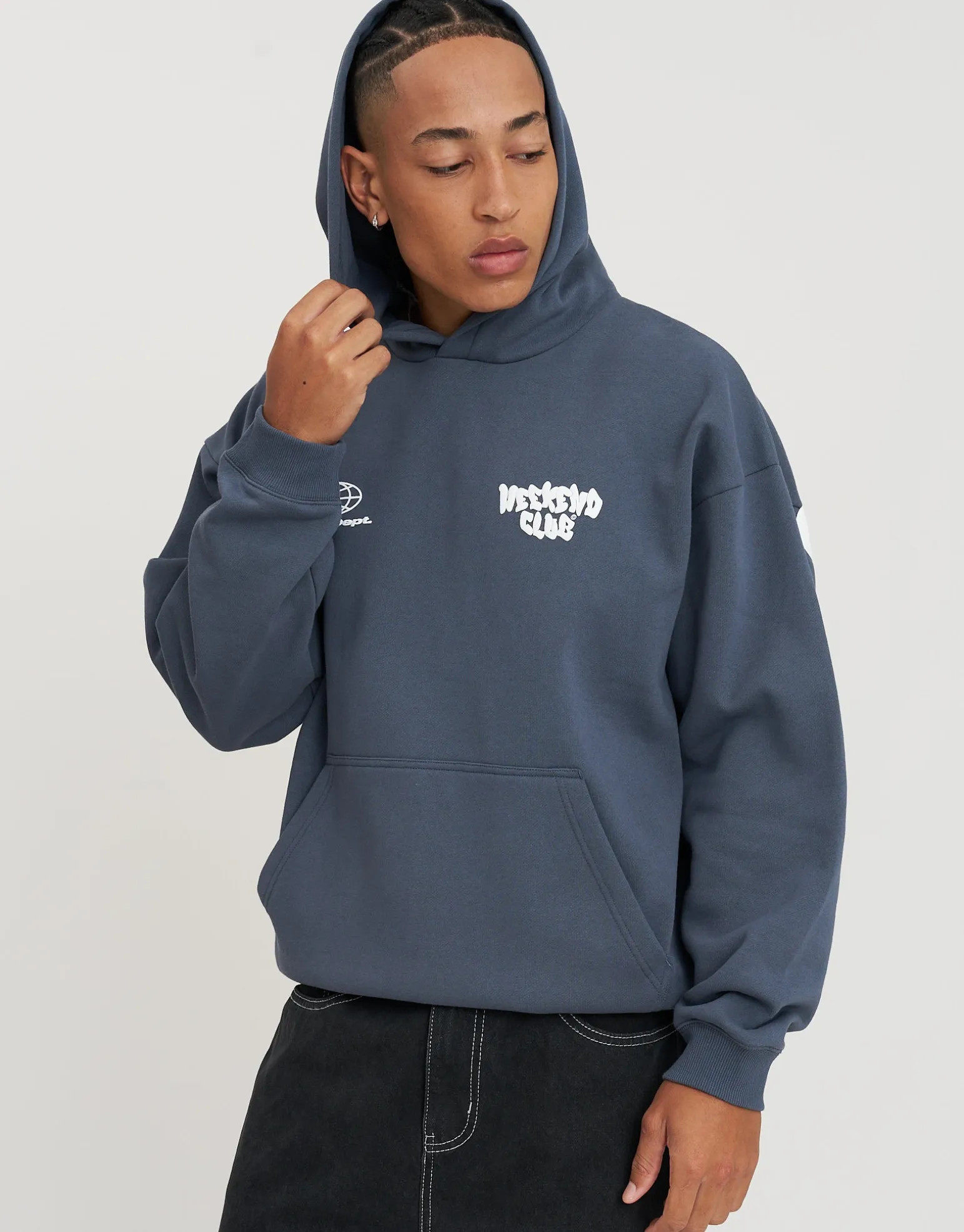 Graffiti Weekend Club Hoodie in Empire Yellow