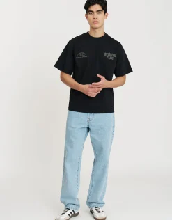 Graffiti Weekend Club Relaxed Fit T Shirt in Black