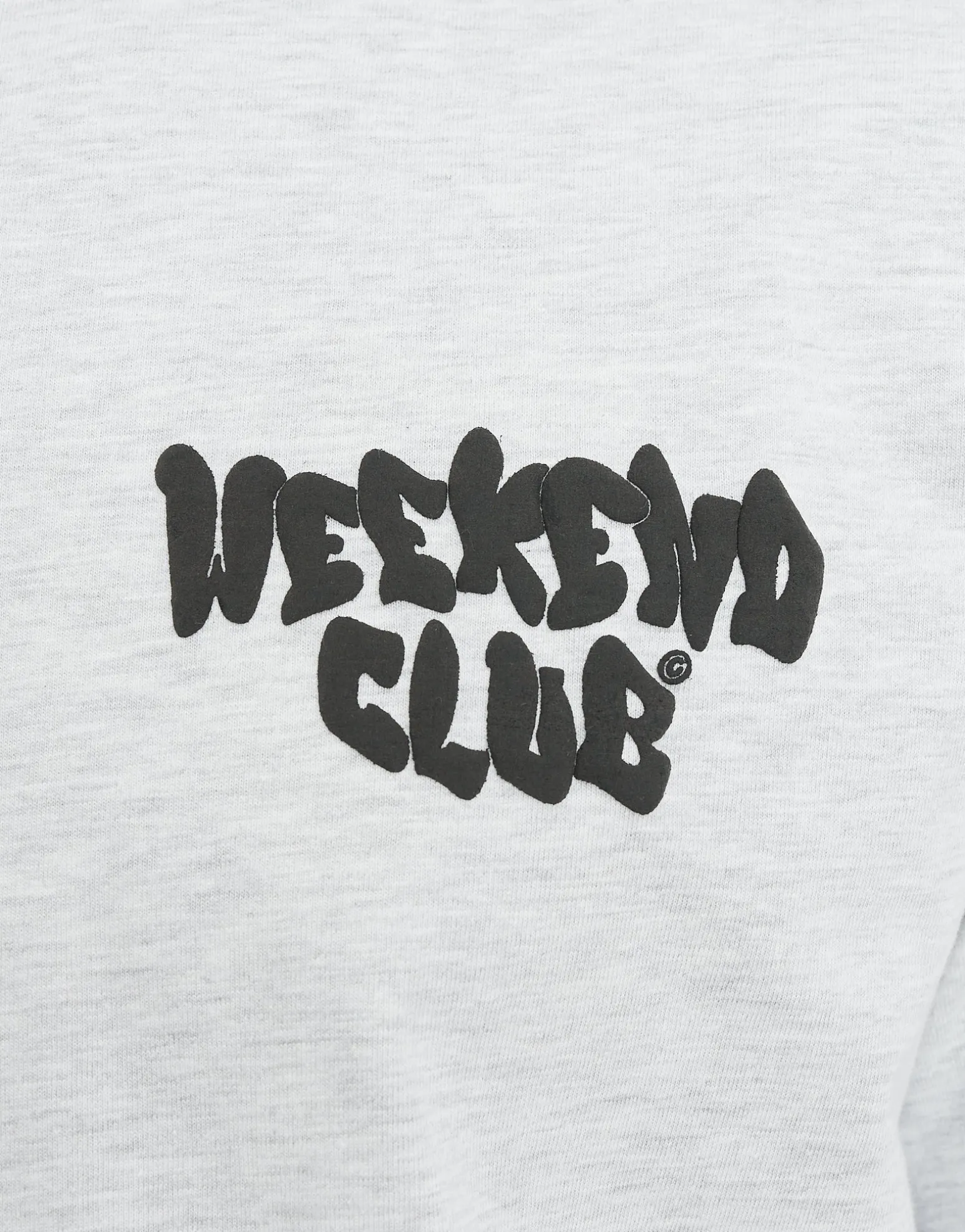 Graffiti Weekend Club Relaxed Fit T Shirt in Black