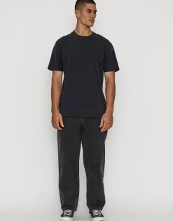 Heavyweight Regular Fit T Shirt in Black