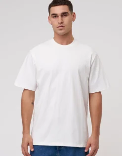 Heavyweight Regular Fit T Shirt in Dark Ecru