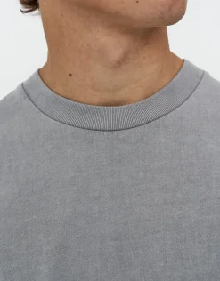 Heavyweight Regular Fit T Shirt in Dark Ecru